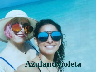 Azulandvioleta