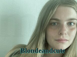 Blondeandcute